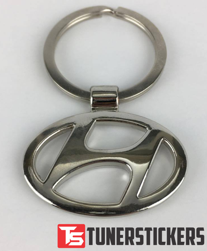 Hyundai Logo Keychain Tuner Stickers